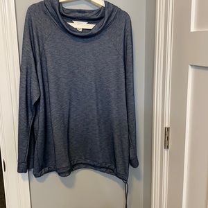 NWOT blue Heather CJ banks knit top
